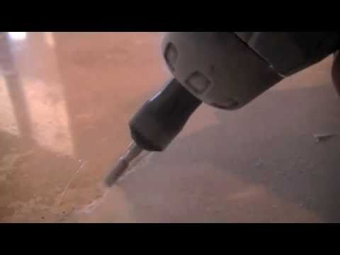 how to repair travertine