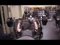 Adam Bierce - Bench Pressing 355lbs