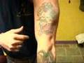 Todd Crandell getting another tattoo