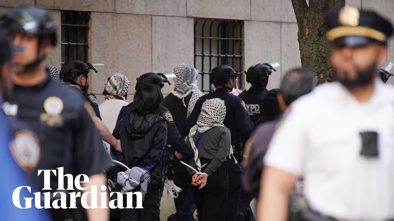 Dozens of Columbia student activists arrested during pro-Palestinian protest