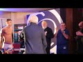 Brian Rose & Max Maxwell Weigh In Blackpool for Winter Gardens