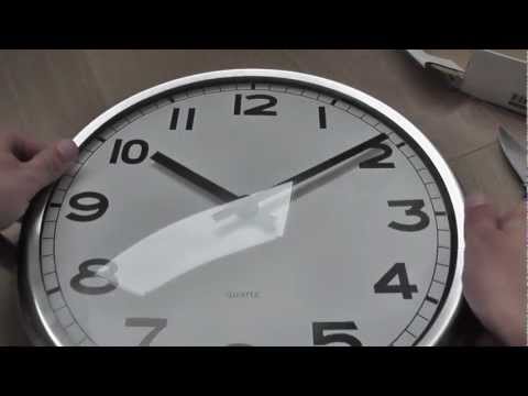 how to set ikea clock
