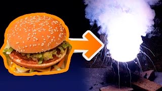 Как сделать ракетное топливо из гамбургера Big Mac? Как сделать ракетное топливо из гамбургера Big Mac?