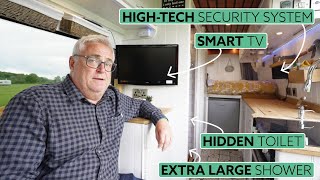 Older Couple’s PERFECT high-security ⚡️ high-comfort VAN CONVERSION | a SUPER detailed walk-th by Nate Murphy