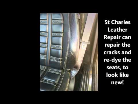 Leather Repair of Ferrari Leather Seats St Charles Leather Repair