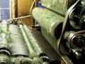 Carding wool at Bartlettyarns Pt 1