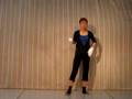 パントマイムレッスン W4片足ハニハニウォーク pantomime lesson one foot slide