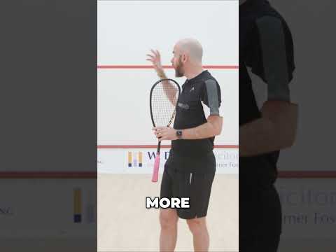 Masters Squash tip - Using height and depth 