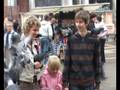 Duiven voeren op het San Marcoplein