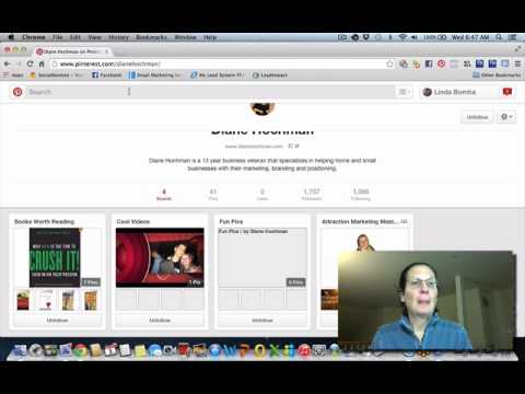 how to follow on pinterest