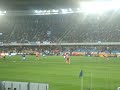 Comienzo del partido entre el xerez y el FCB
