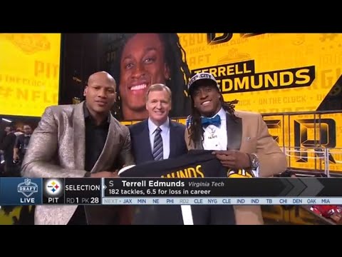 Video: Ryan Shazier Announces the Steelers 2018 1st Rd. Draft Pick | NFL