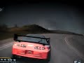 Slow Mo Car Crash - Toyota Supra