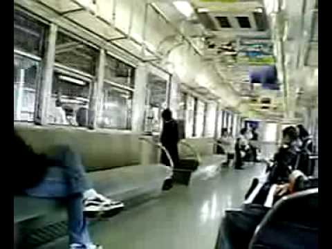 Train ride in Osaka,Japan (Nankai Koya Line)