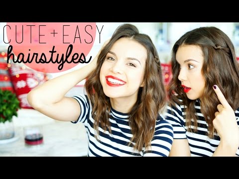how to easy cute hairstyles