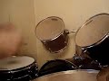 Ben Lyons playing drums
