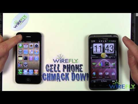 HTC ThunderBolt vs. Verizon iPhone 4 - Schmackdown!