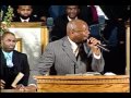 Pastor Marlon at Greater Mt. Calvary Holy Church in Washington DC