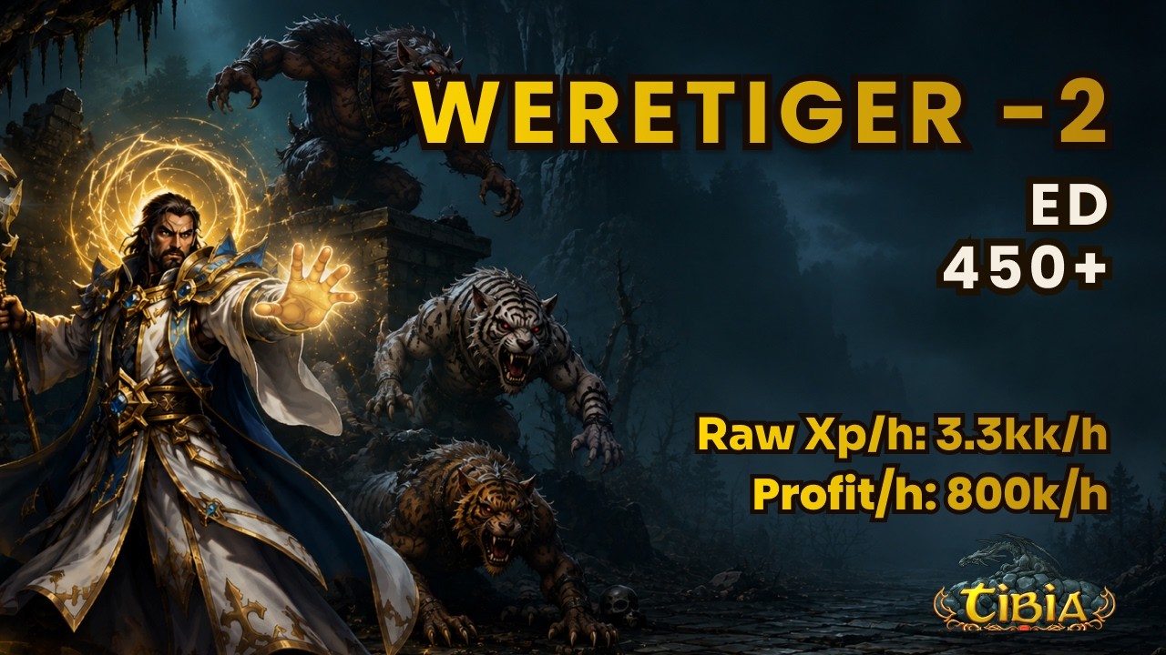 ED 450 | Weretiger -2 | 800K PROFIT/H (RAW: 3.3KK/H)