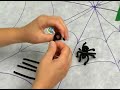 Halloween Decorations & Treats for Parties : How to Make a Spider Body Out of Pipe Cleaners Halloween Decorations & Treats for Parties : How to Make a Spider Body Out of Pipe Cleaners