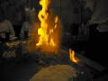 Flaming steaks at Sakura Japanese Steak House in Westminster