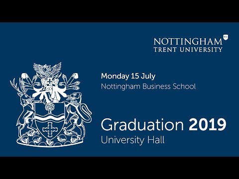 NTU Graduation 2019 Ceremony 5: Nottingham Business School 5.30 pm