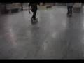 Teddy skateboading