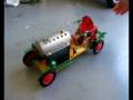 videos de Meccano Steam powered car