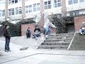 por estas escaleras solo se tiran vikma,pablo sedano y el rubio en burgos