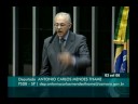 Deputado Mendes Thame fala sobre seu Projeto de Lei 717/03, que dispõe sobre a sujeição dos produtos importados às normas de certificação de conformidade da Regulamentação Técnica Federal e dá outras providências. O projeto foi aprovado na Câmara dos Deputados em 05/11/08.TV Câmara (03/09/08)