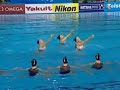 synchronized swimming -australian team, 2007 fina world championship. melbourne, australia