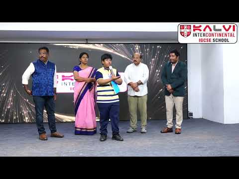 Annual Day 2025 | Mini Dictionary Release By M. Darshan | Kalvi Intercontinental School - Madurai
