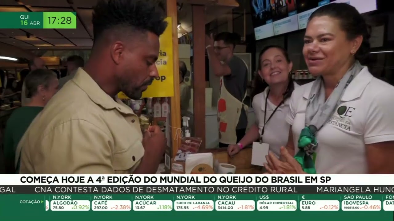 Começa hoje a 4ª edição do Mundial do Queijo do Brasil em SP