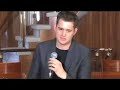 Candid press conference with Michael Buble Candid press conference with Michael Buble