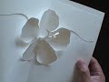 Hibiscus Easy to Make Pop-up Card