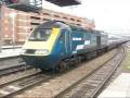 EMT (ex-MML) 43045 & 43046 (Valenta!!) depart Leeds (25/08/08)