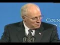 Cheney on CFR, Council on Foreign Relations