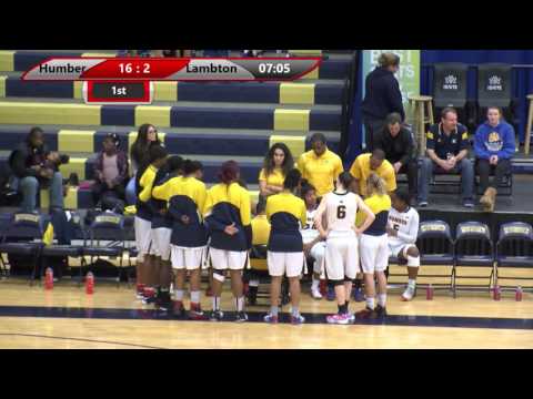 Women's Varsity Basketball - Humber Hawks vs Lambton Lions thumbnail