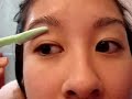 eyebrow shaping and grooming tutorial