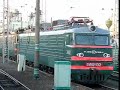 Ride by suburban train from Moskva Kazanskaya to Perovo