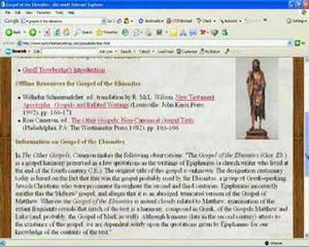 Ebionites: Evidence Still Lacking
