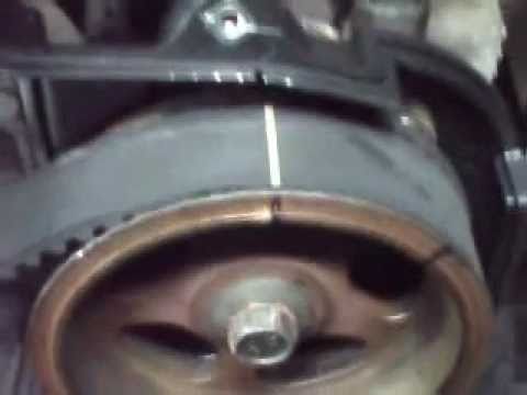 Subaru timing belt  and water pump replacement 2.2L SOHC