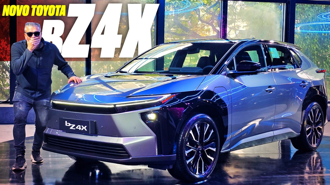 Toyota bZ4X - O PRIMEIRO ELÉTRICO DA TOYOTA! PREÇO? SÓ 99 UNIDADES? PRA QUE TROUXERAM? É UM LEXUS?
