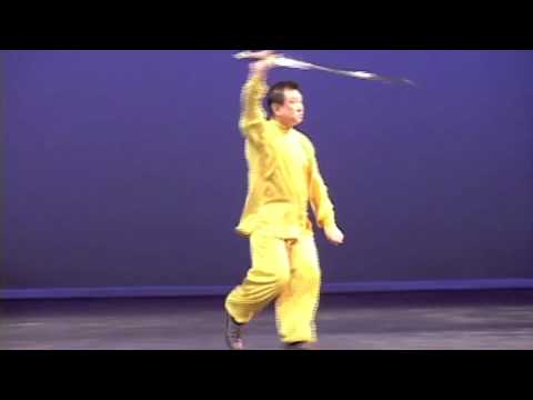 Straight Sword - Grandmaster Doc-Fai Wong performs a Wudang straight sword form. His knowledge of the Wudang sword came from his training under Great Grandmaster Hu Yuen Chou...
