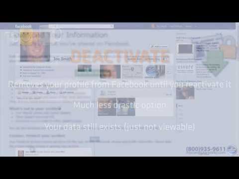 how to remove a facebook account