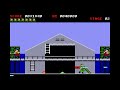 (imagine 1986) take on the might of the enemy's forces to rescue the captives in this cold war platformer. run, jump and shoot your way past their troops to reach your goal. any collisions means instant death so it turns out to be quite a job - especially when some of your opponents are armed with guns while you are only armed with your trusty combat knife. luckily, if you manage to bump off a passing handyman you can pick up new weapon, albeit with limited ammunition, such as a flamethrower or a bazooka, which prove to be considerably useful in a sticky situation. a nice looking game with limited sound. level 1 and 2, enjoy !