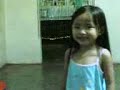 Little Angel singing her own version of \"We Are The World\"