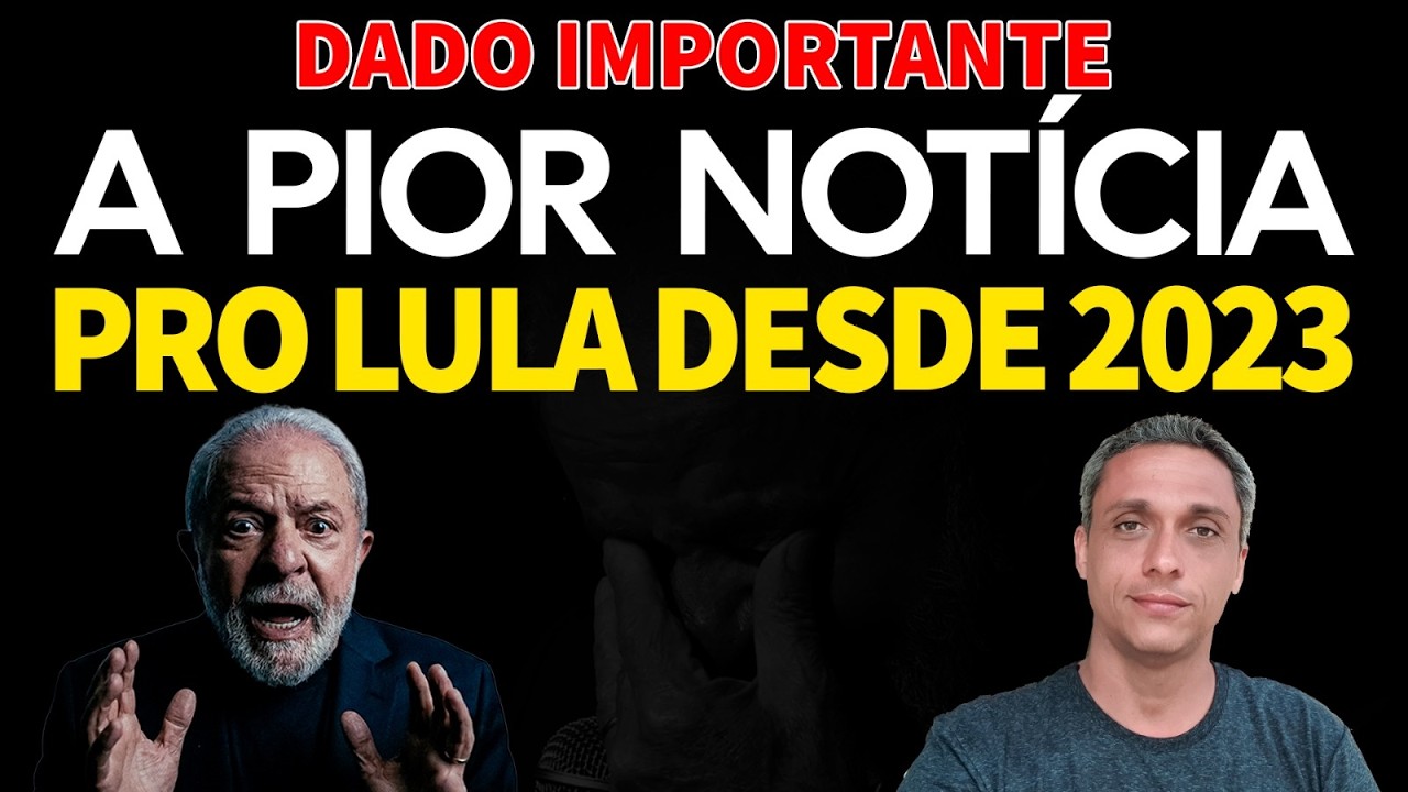 O dado mais importante da pesquisa - LULA está no seu pior momento desde 2023