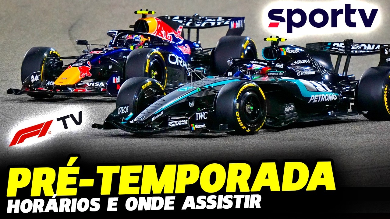 🚨HORÁRIOS E ONDE ASSISTIR AOS 3 DIAS DA PRÉ-TEMPORADA FINAL NO BAHREIN | FÓRMULA 1 | GP EM CASA