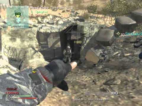 EPIC THROWING KNIFE KILL! MW3